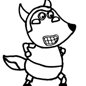 Wolfoo and Friends learn to Stay Healthy Coloring Pages - Free Printable  Coloring Pages