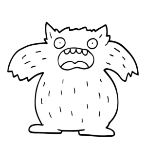 Yeti Coloring Pages Printable for Free Download