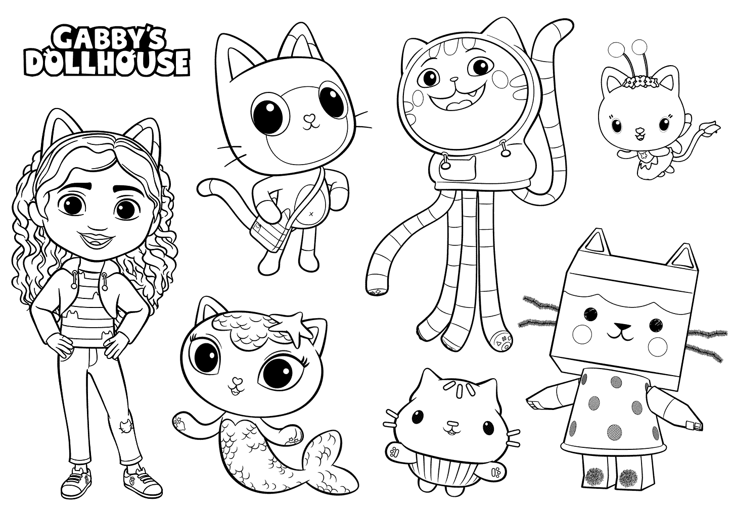 Download Free Doll House Coloring Pages For Your Kids