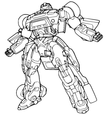 Tobot Coloring Pages Printable for Free Download