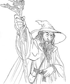 The Lord of the Rings Coloring Pages Printable for Free Download