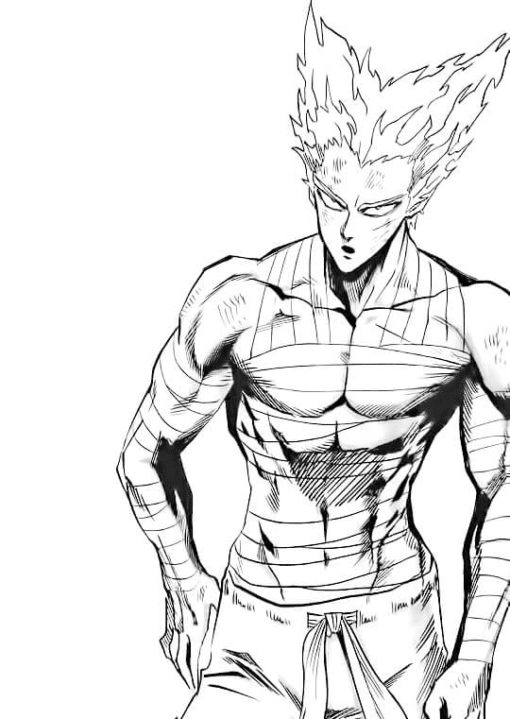 One-Punch Man Coloring Pages Printable for Free Download