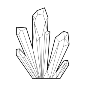 Crystal Coloring Pages Printable for Free Download