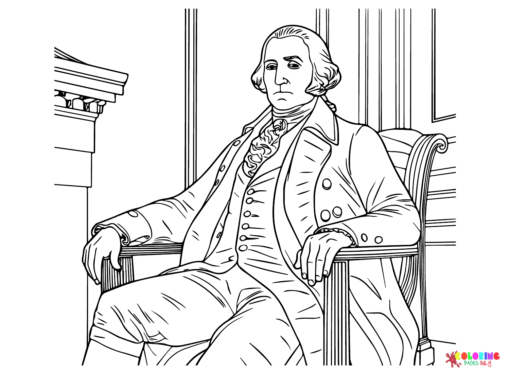 George Washington Coloring Pages Printable for Free Download