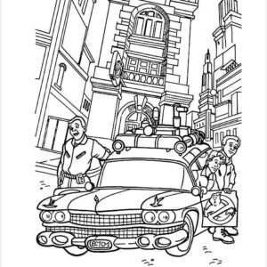 Ghostbusters Coloring Pages Printable for Free Download