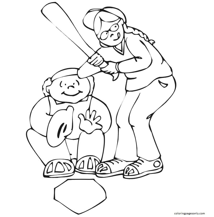 Baseball Coloring Pages for Kids: Fun & Free Printable Baseball