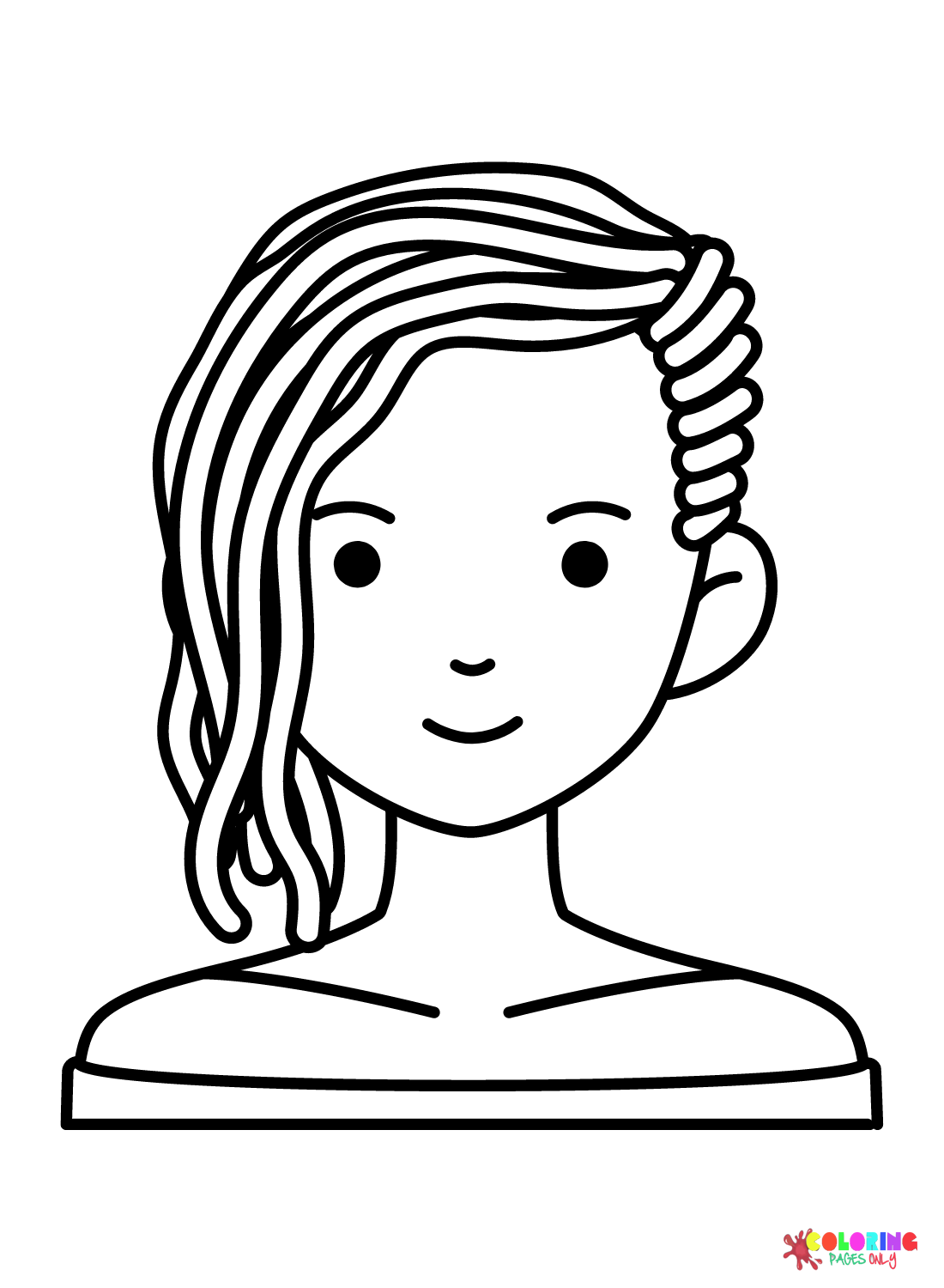 Short Women Hair PNG - Free Download in 2023