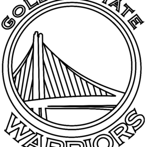 Warriors, 2022 NBA Champions coloring page printable game