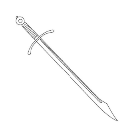 Sword Coloring Pages Printable for Free Download