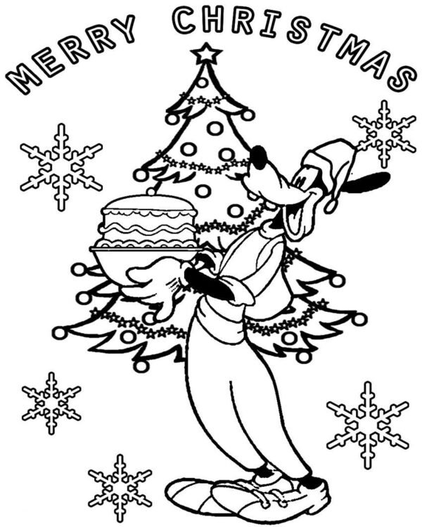 Goofy Coloring Pages Printable for Free Download