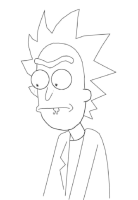 Rick and Morty Coloring Pages Printable for Free Download