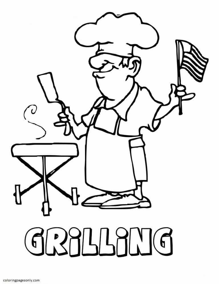 4th Of July Coloring Pages Printable for Free Download