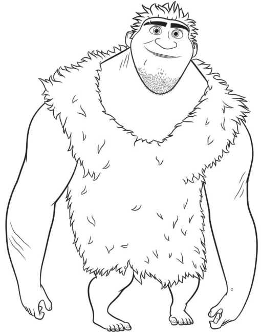 The Croods Coloring Pages Printable for Free Download