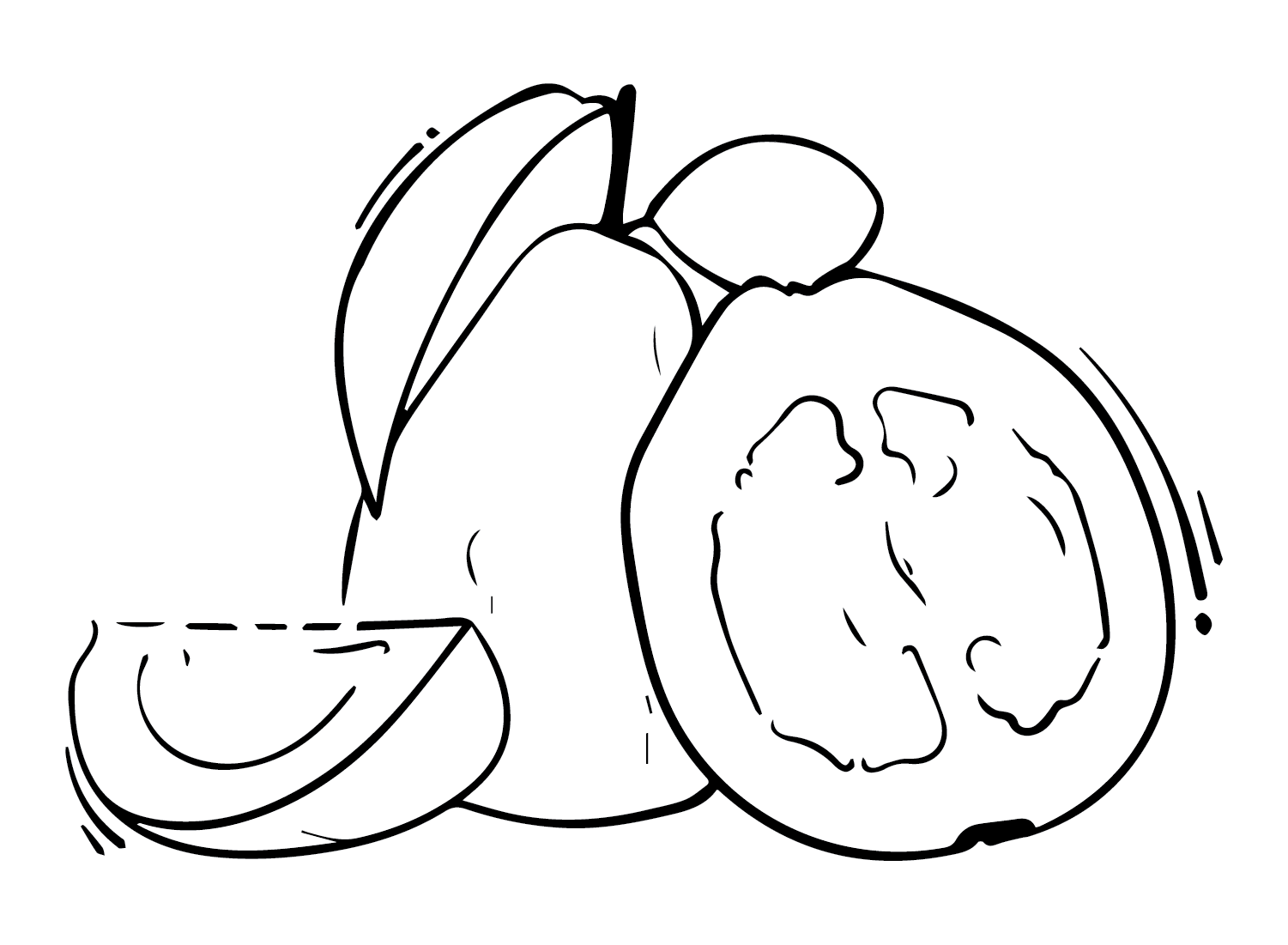 Guavas Coloring Pages Printable for Free Download