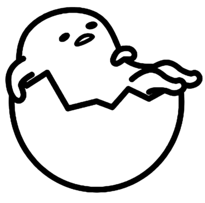 Gudetama Coloring Pages Printable for Free Download