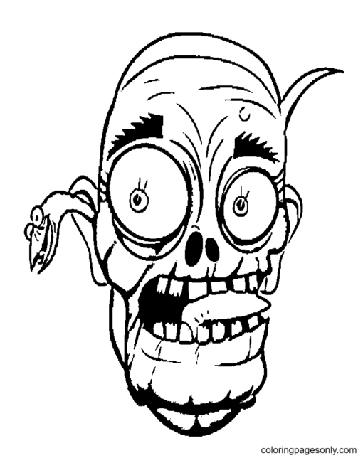 Halloween Masks Coloring Pages Printable for Free Download