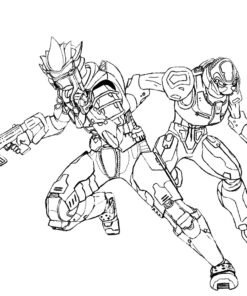 26+ Halo Master Chief Coloring Pages