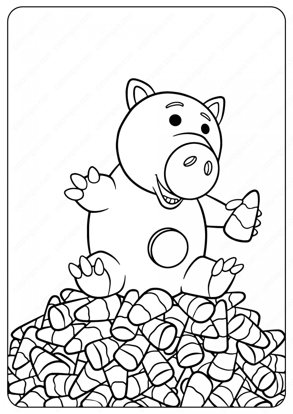 Toy Story Coloring Pages Printable for Free Download