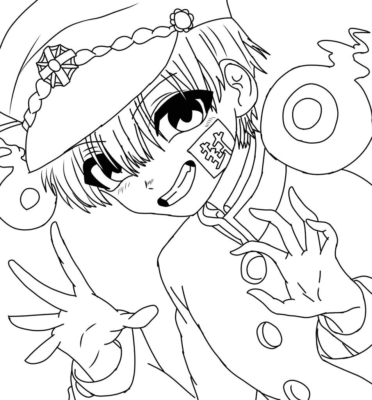 Toilet Bound Hanako-Kun Coloring Pages Printable for Free Download