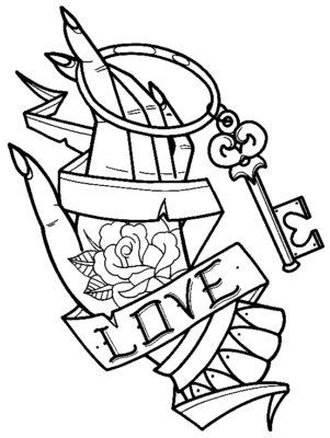 Aesthetic Drawing Coloring Pages Printable for Free Download