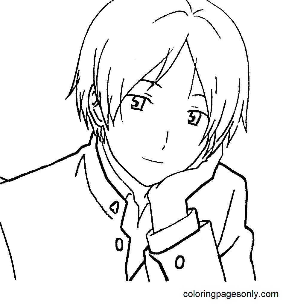 Natsume Yuujinchou Coloring Pages Printable for Free Download