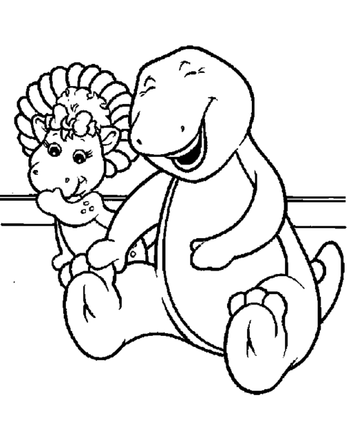 Barney and Friends Coloring Pages Printable for Free Download