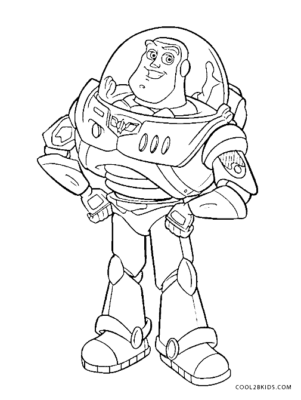 Buzz Lightyear Coloring Pages Printable for Free Download