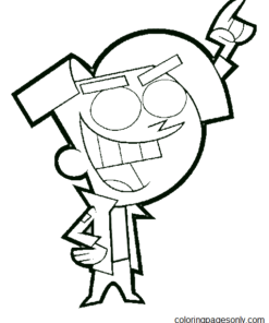 Fairly OddParents Coloring Pages Printable for Free Download