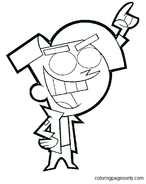 Fairly OddParents Coloring Pages Printable for Free Download