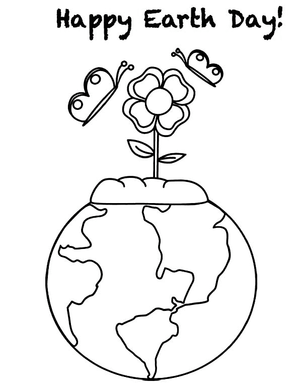 Earth Day Coloring Pages Printable for Free Download