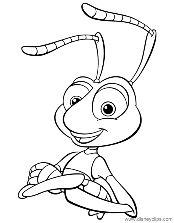 A Bug's Life Coloring Pages Printable for Free Download