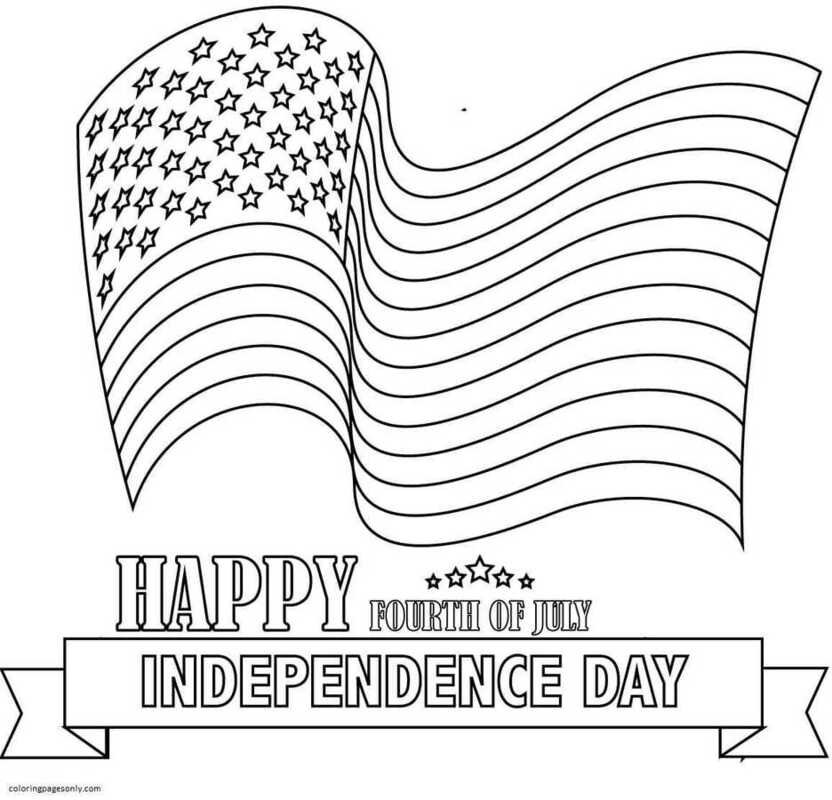 4th Of July Coloring Pages Printable For Free Download