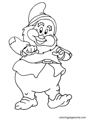 Seven Dwarfs Coloring Pages Printable For Free Download