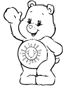 Care Bears Coloring Pages Printable for Free Download