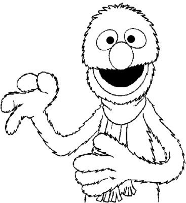 Grover Coloring Pages Printable for Free Download