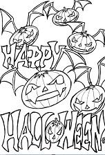 Halloween Pumpkin Coloring Pages Printable for Free Download