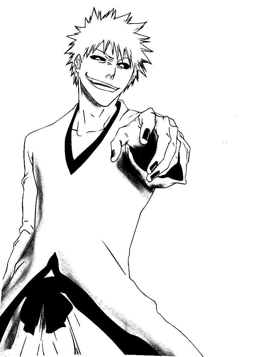 Ichigo Coloring Pages Printable for Free Download