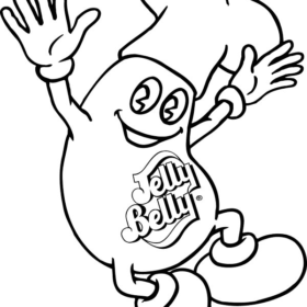 Jelly Belly Coloring Pages Printable for Free Download