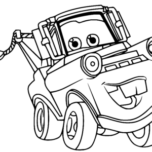 Mater Coloring Pages Printable for Free Download