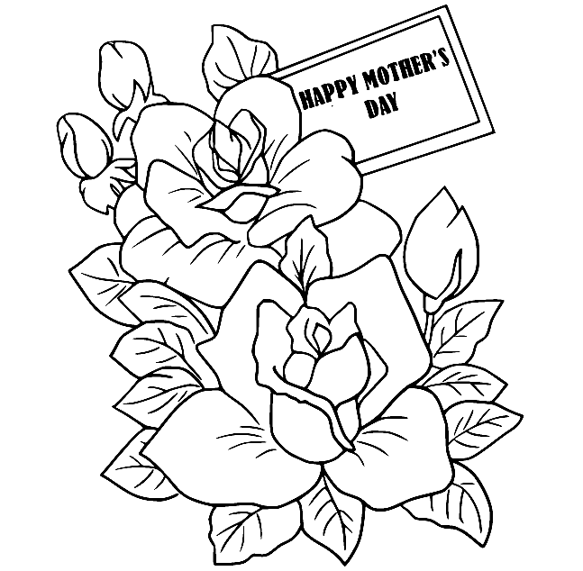 Mother's Day Coloring Pages Printable for Free Download