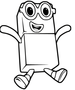 Numberblocks Coloring Pages Printable for Free Download