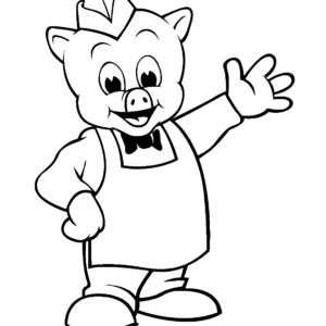 Piggly Wiggly Coloring Pages Printable for Free Download