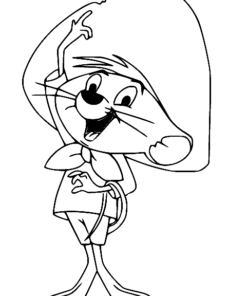 Speedy Gonzales Coloring Pages Printable for Free Download