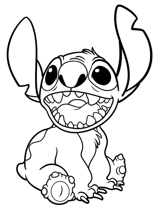 Lilo & Stitch Coloring Pages Printable for Free Download