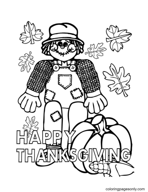 Thanksgiving Coloring Pages Printable For Free Download