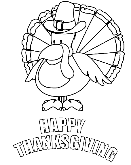 Turkey Coloring Pages Printable for Free Download