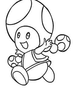 Toadette Coloring Pages Printable for Free Download