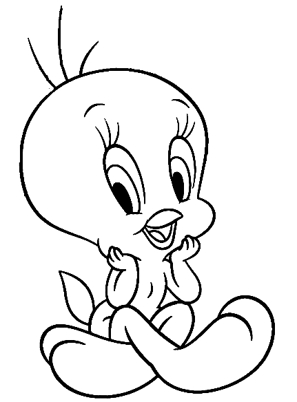 Tweety Coloring Pages Printable for Free Download