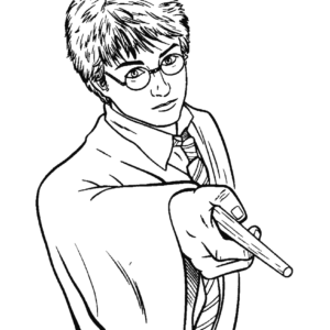 harry potter house coloring pages