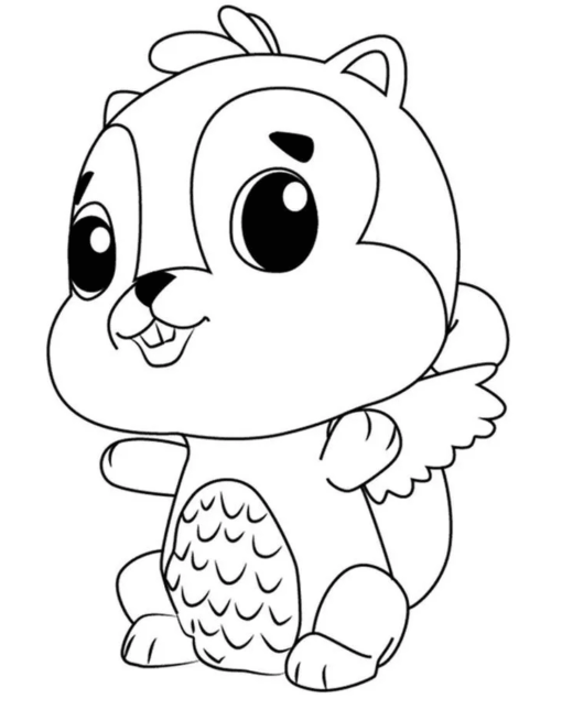 Hatchimals Coloring Pages Printable for Free Download